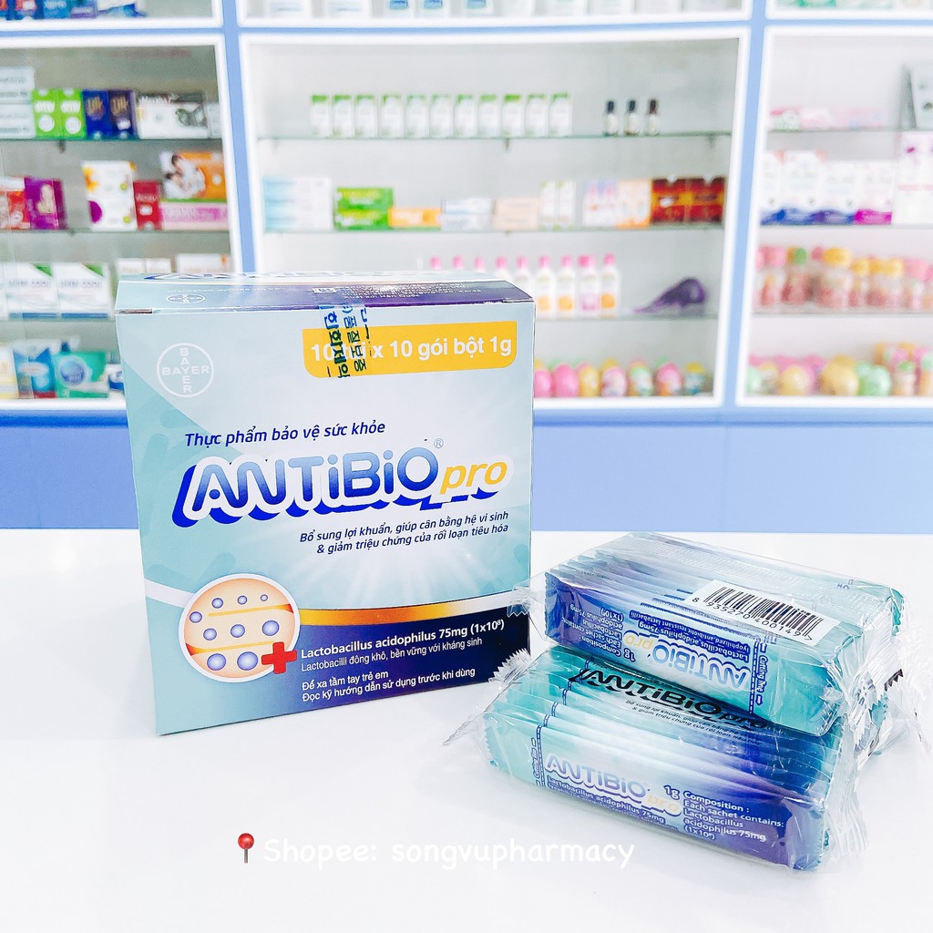 Combo 10 gói men vi sinh Antibio Pro - Bayer