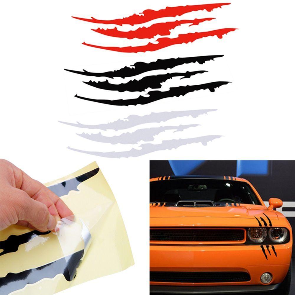 MAYSHOW Decal DáN Trang Trí HìNh DấU Ma Cho Xe Hơi / Xe TảI 40x12cm