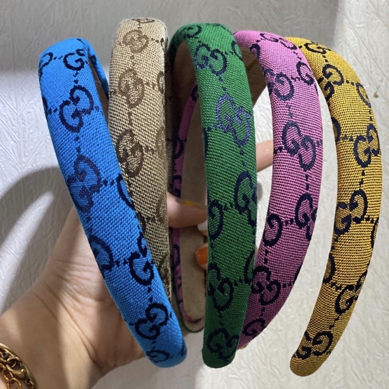 bờm tóc gucci thương hiệu sang chảnh, đủ màu