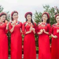 Áo dài vải lụa đẹp