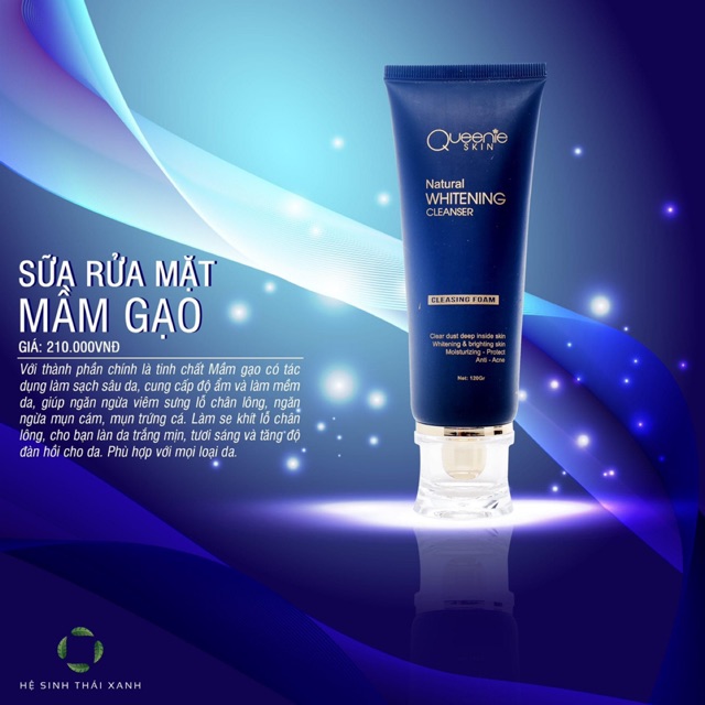 SỮA RỬA MẶT MẦM GẠO QUEENIE SKIN