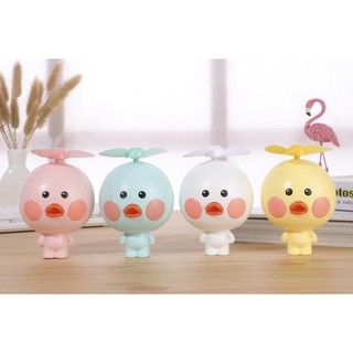Quạt mini hình chú vịt
