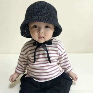 Mũ giả cói cho bé