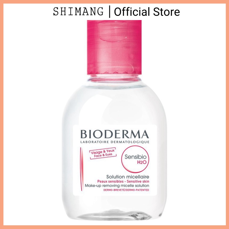 Bio.derma Nước tẩy trang cho da nhạy cảm Sensibio H2O - Hồng 100ml BITT01