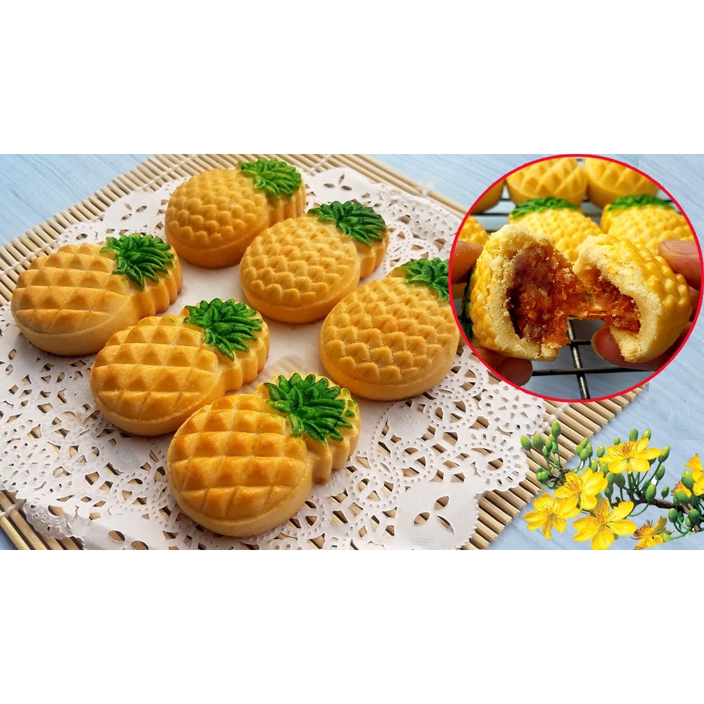 Máy đóng bánh trung thu - Bánh dứa