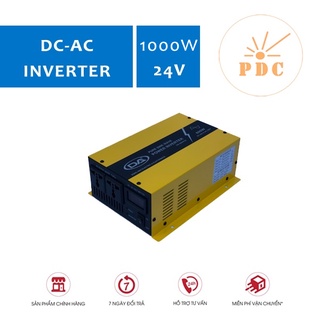 Bộ kích điện Inverter DC-AC DA 24V 220V 1000W Sin Chuẩn - (PDC-TECH)