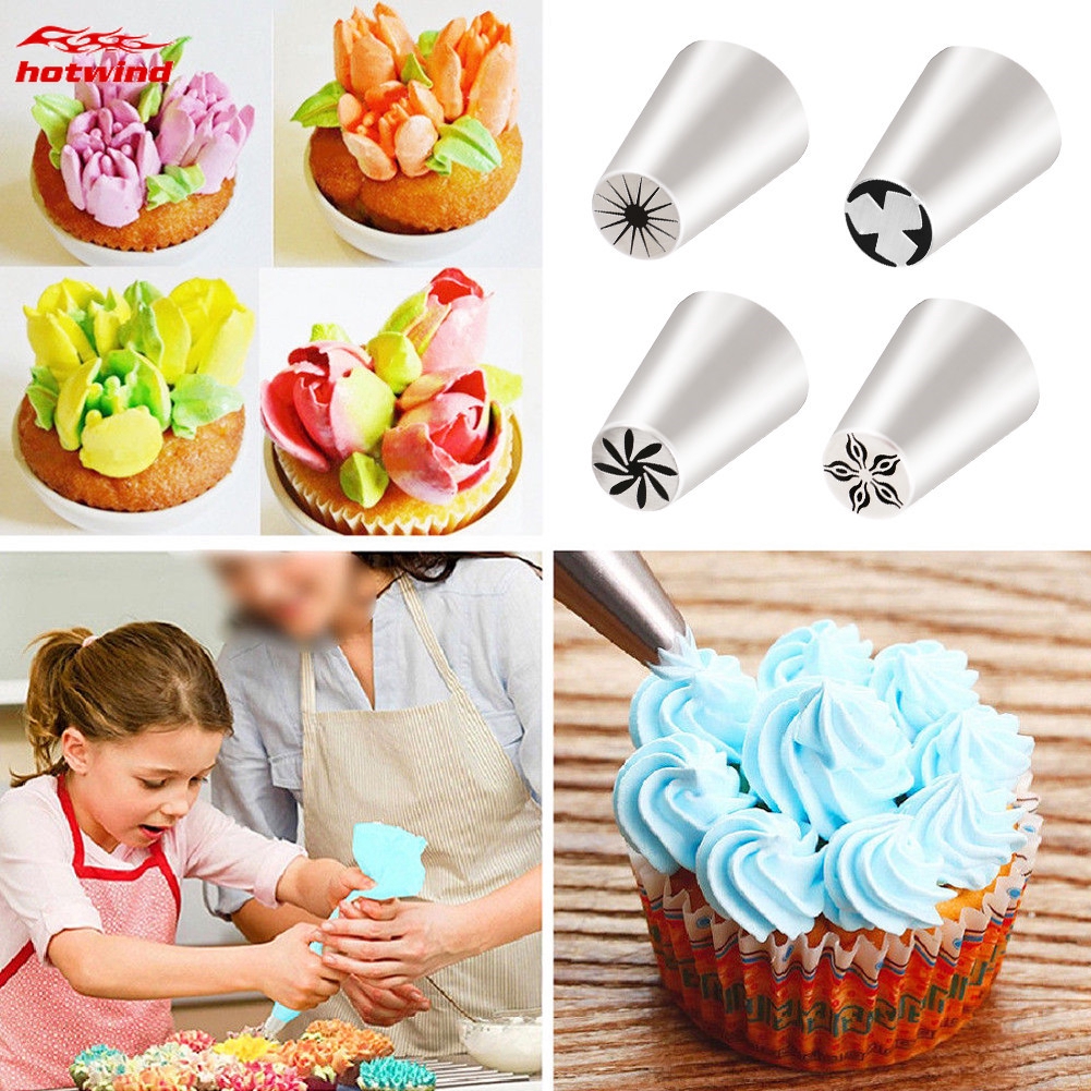 Set 13 Đui Bắt Kem Trang Trí Bánh Bằng Thép Không Gỉ