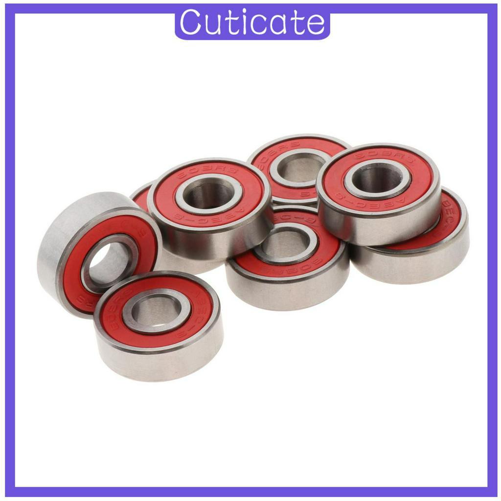 Set 8 vòng bi 608 ABEC-9 chuyên dụng dành cho ván trượt