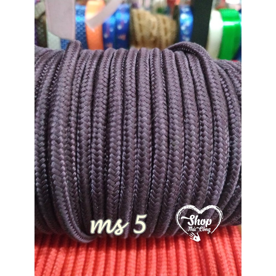 Dây paracord 5mm tròn mã 5