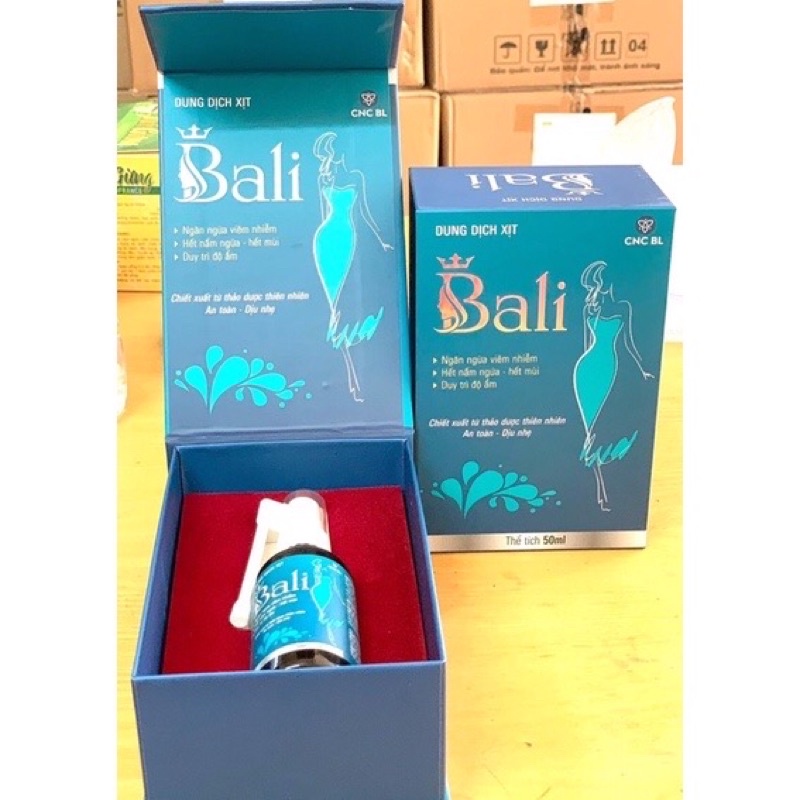 DUNG DỊCH XỊT PHỤ KHOA BALI 50ml ( Chính hãng)