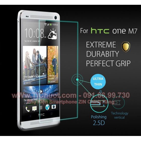 Kính Cường Lực Chống Cháy Nổ Cho Htc One M7 801S 801E 801N 801D 802T