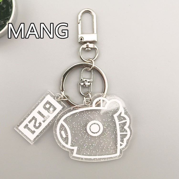 Móc khóa cá tính dành cho fan nhóm nhạc BTS