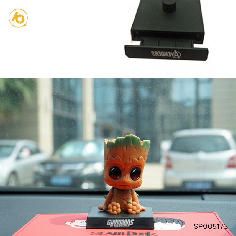 🍀 Mô hình Marvel Avengers các siêu anh hùng Deadpool/Spiderman/Groot để bàn - 11cm