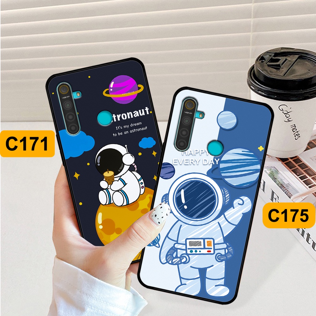 Ốp Realme 5 / 5 Pro / C3 in hình astronaut, phi hành gia vũ trụ hottrend, độc đáo, cá tính.