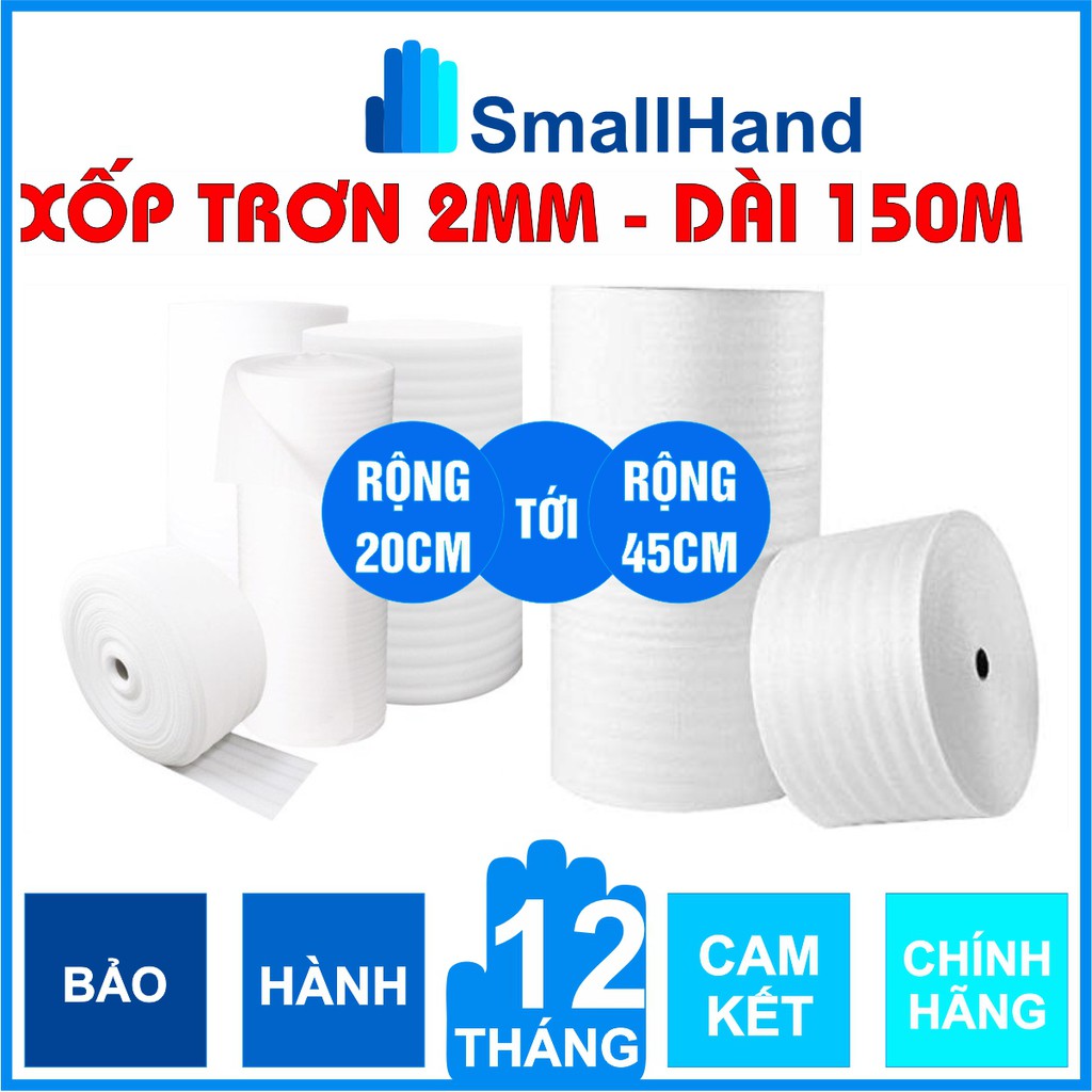 Xốp trơn chống sốc 2mm lót bọc hàng hóa dài 150m x rộng từ 20cm-45cm – Màng xốp Foam dùng lót nền trong thi công sàn gỗ