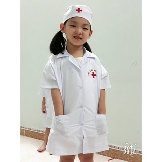 Áo Bác Sĩ Cho Bé. Chất Vải Đẹp
