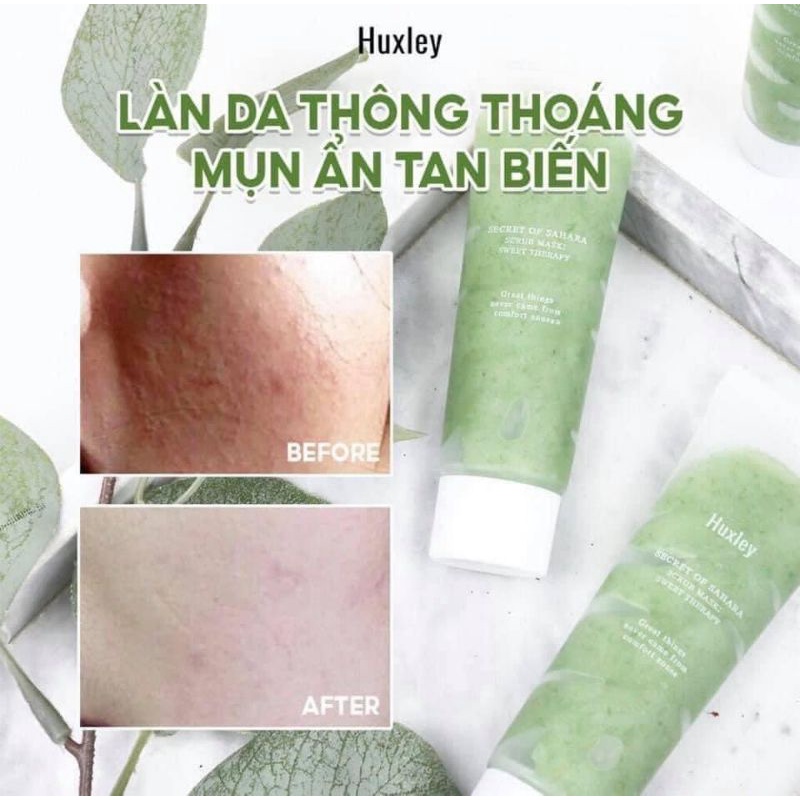 [Thùy Chinh store] Tẩy da chết Huxley Secret Of Sahara Scrub Mask Sweet