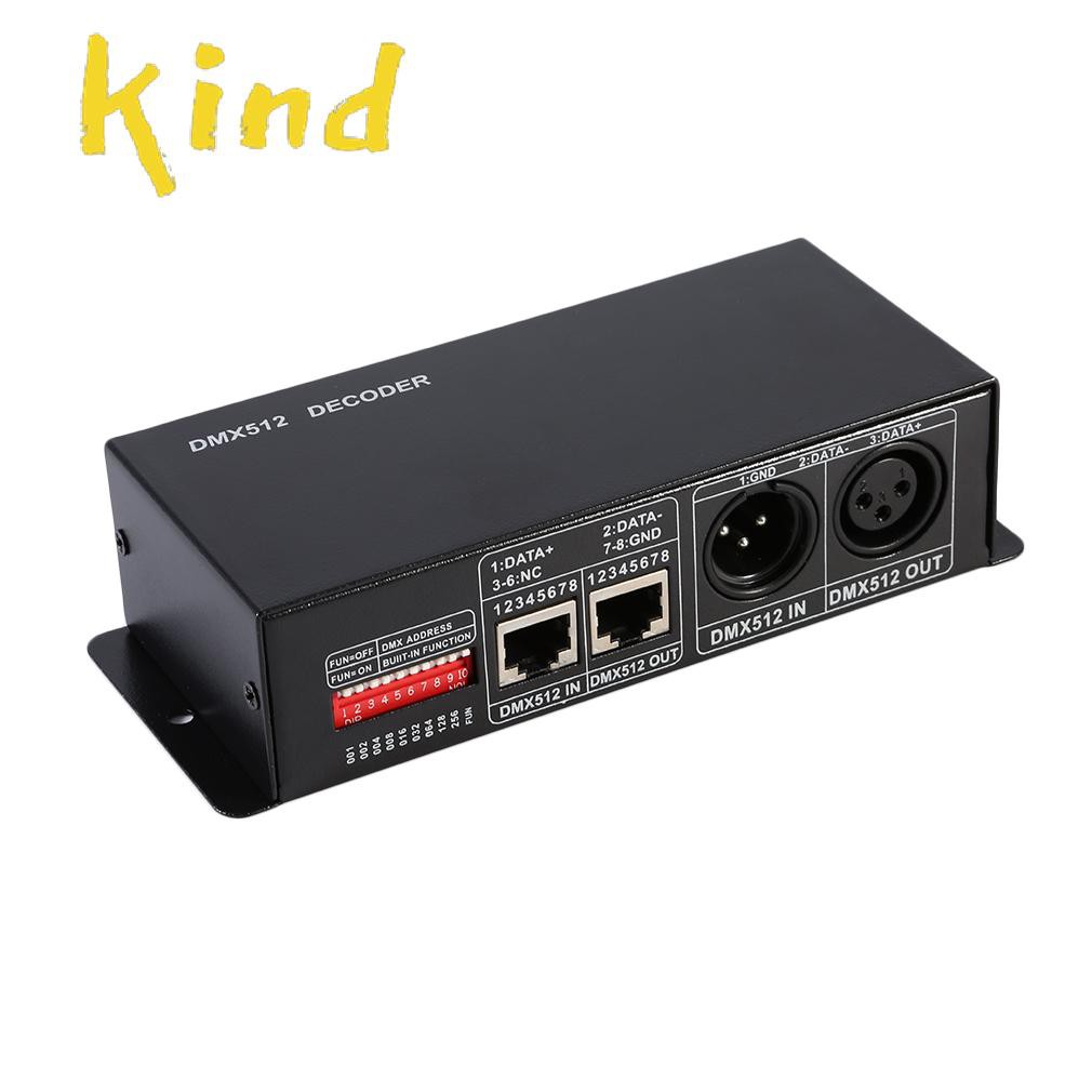 Bộ Giải Mã Đèn Led Rgb Dmx 512 3ch Dc12-24V Rgbw Dmx 512 | BigBuy360 - bigbuy360.vn