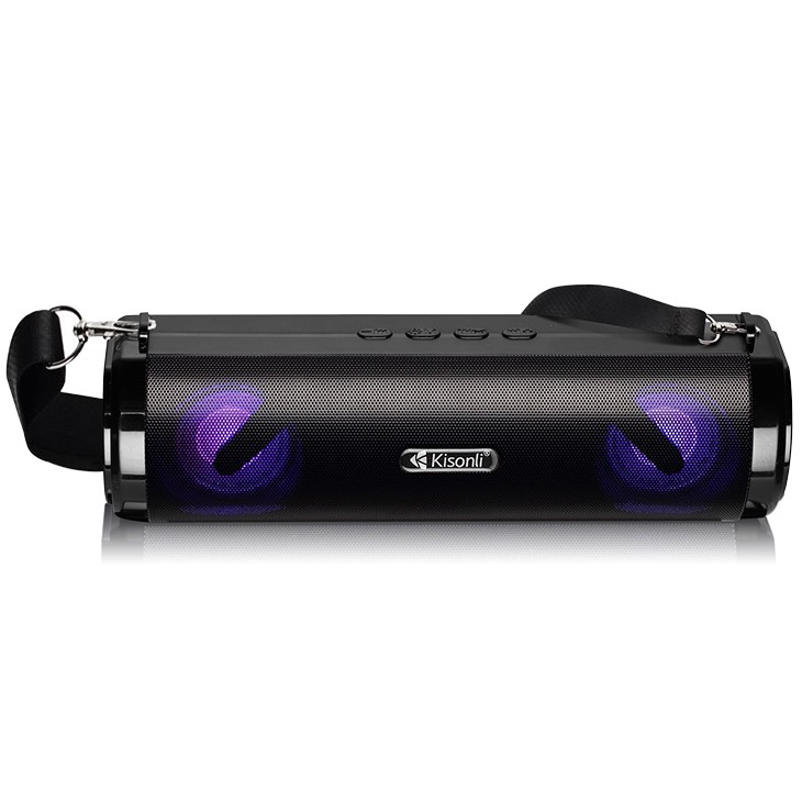 Loa bluetooth Kisonli LED-902 TWS kết nối cùng lúc 2 loa - kiểu dáng soundbar (Màu ngẫu nhiên)