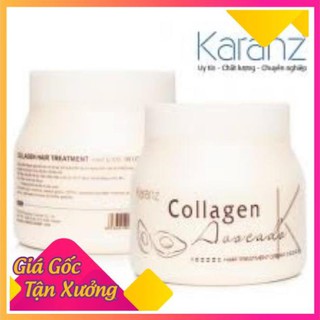 Hấp tóc Collagen 1000ml Karanz ( màu trắng, kem, nâu, xanh, vàng bất kỳ )
