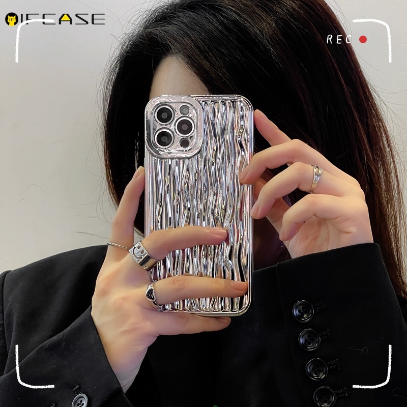 Ốp Điện Thoại Chống Sốc Lấp Lánh Sang Trọng Cho iPhone 13 12 Mini Pro Max XS Max XR X