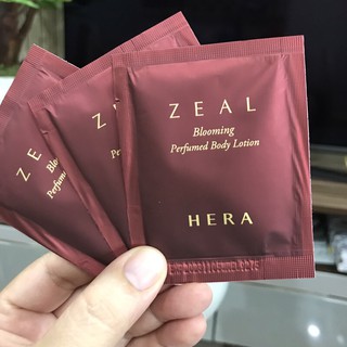 Sét 10 Gói Sữa Dưỡng Thể Hera ZEAL BLOOMING PERFUMED BODY LOTION