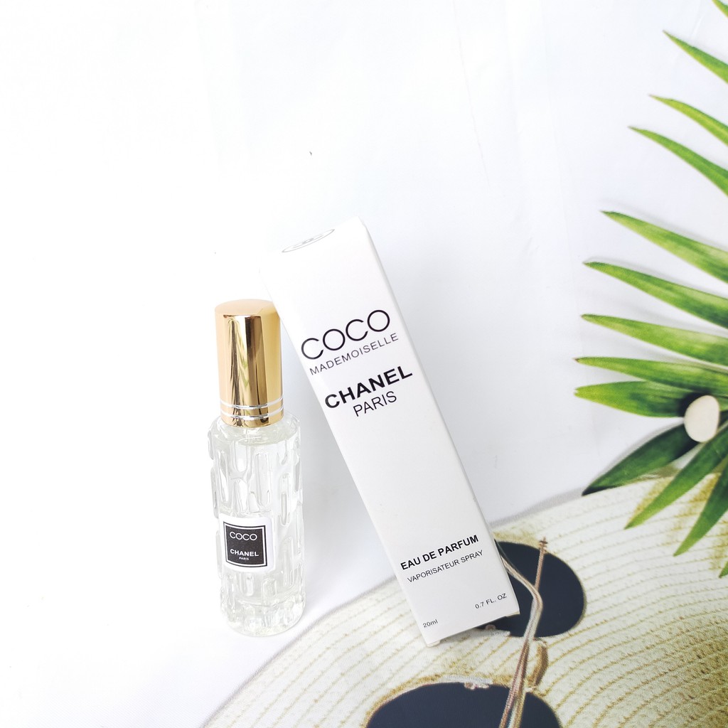 Nước hoa coco trắng mini nữ chai 20ml dạng xịt- mẫu 4d- Mùi coco trắng- Nuochoamini20ml