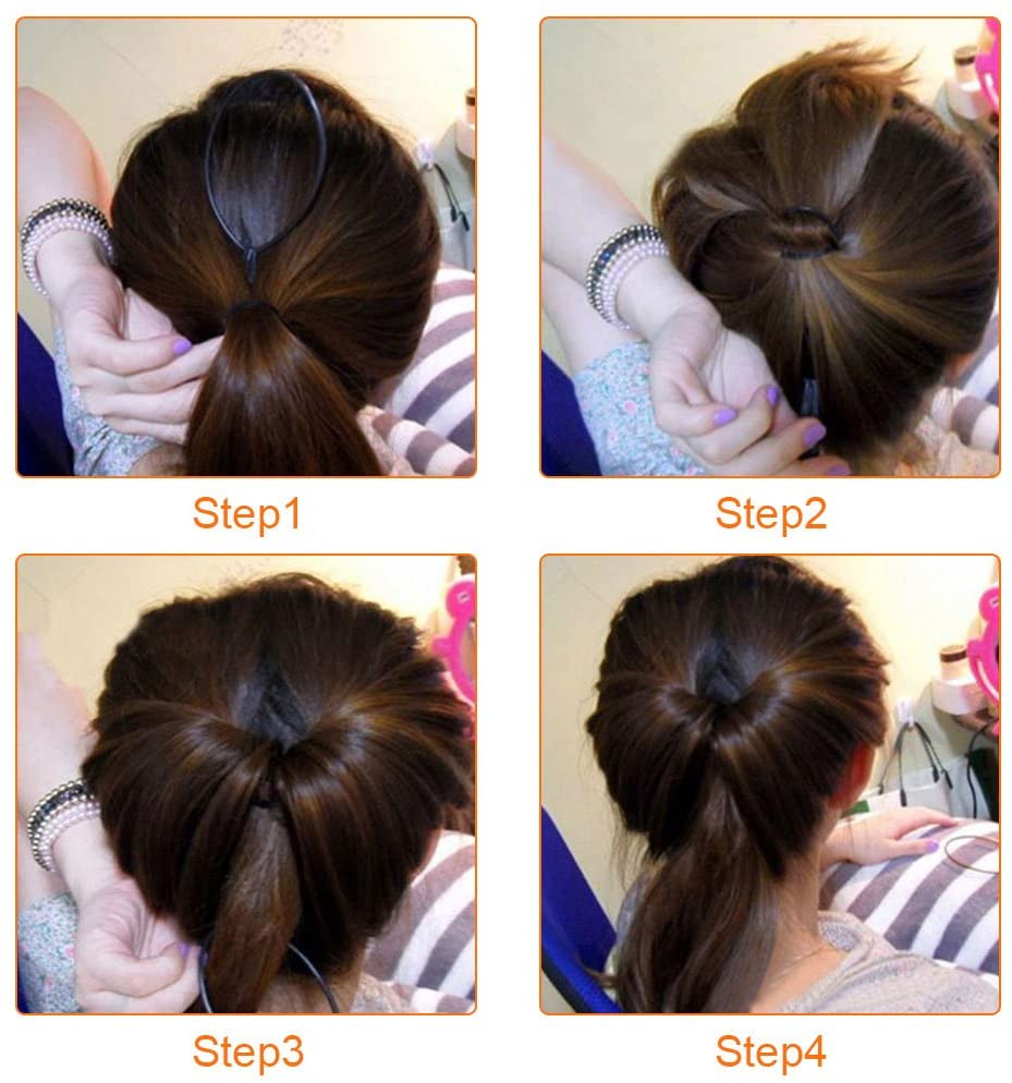 Bộ 4 Dụng Cụ Tạo Kiểu Tóc Nhanh Chóng Tiện Lợi