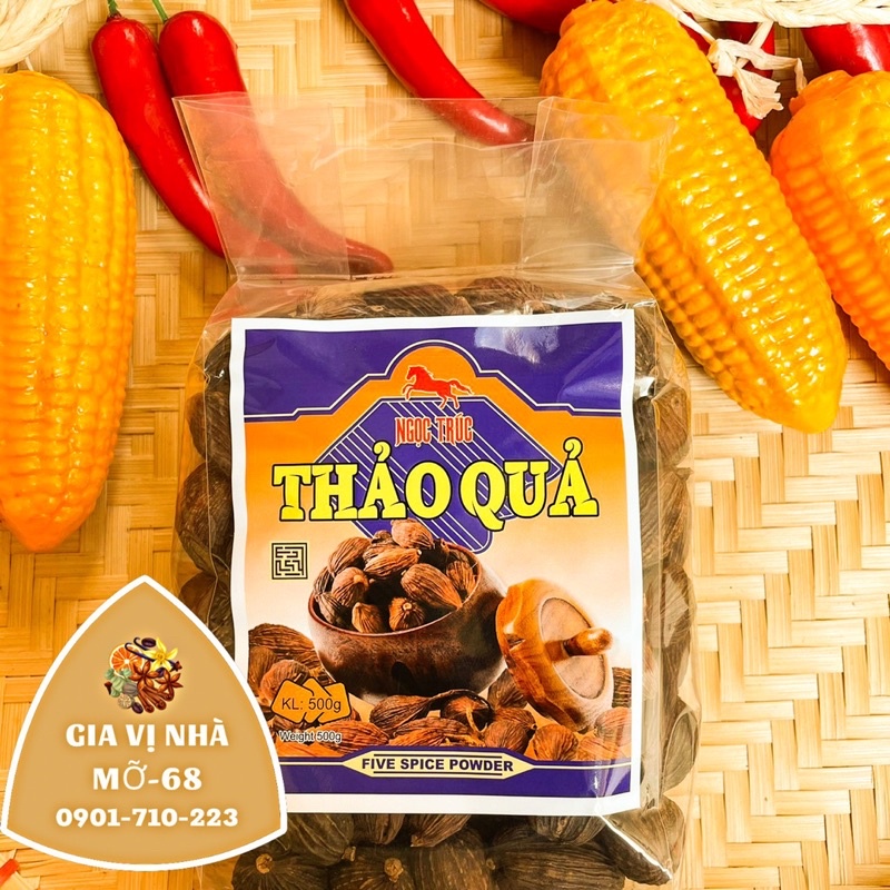 Trái thảo quả khô -gói 100gr-500gr