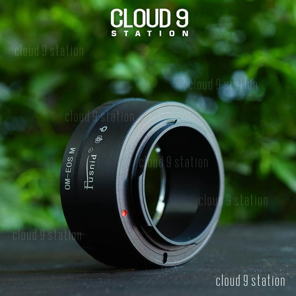 Ngàm chuyển OM-EOSM cho ống kính MF - ngàm OM sang máy ảnh Canon EOS M ( hãng FUSNID )