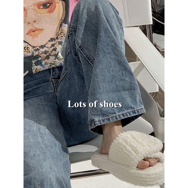 Dép Quai Ngang Đế Dày Tăng Chiều Cao Thời Trang Mùa Thu 2022 Mới Cho Nữ