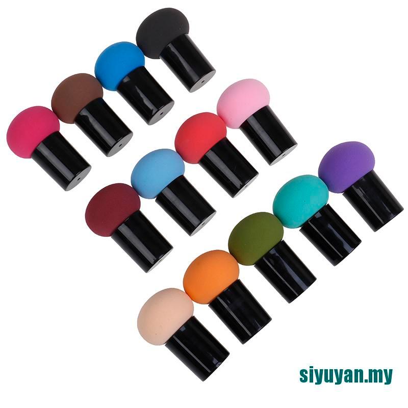 (hàng Mới Về) Mút Trang Điểm Khô / Ướt Hình Nấm Dễ Thương Kèm Hộp Đựng | BigBuy360 - bigbuy360.vn