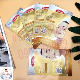 Mặt nạ vàng non Luxus Maske Mit Gold 