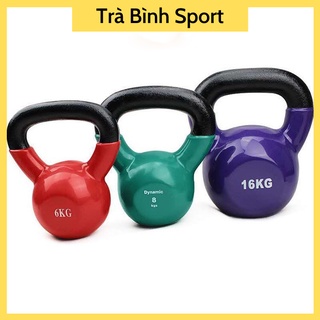 Tạ ấm lõi thép bọc cao su cao cấp Tạ bình vôi Kettlebell