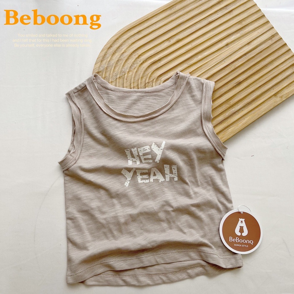 Áo sát nách Unisex  4 màu-PITUPI-BEBOONG