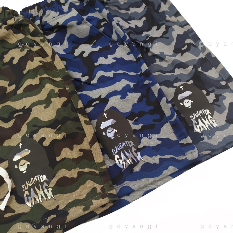 Quần short ⚜️FREESHIP⚜️ BAPE camo có 3 màu cho cả nam và nữ ་