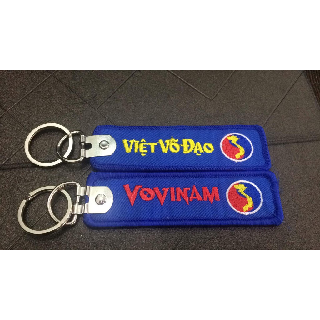 Combo bộ Võ phục Vovinam loại tốt + tặng kèm 02 móc khóa Vovovinam