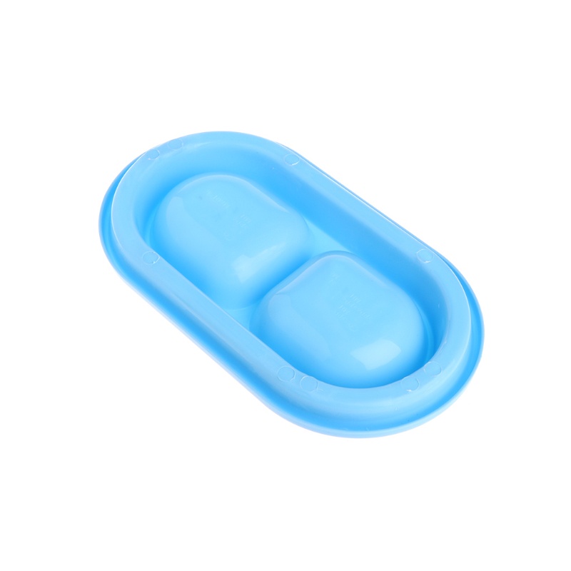 Tô Đựng Thức Ăn / Nước Uống Cho Thú Cưng + Bát Ăn Chống Rách Màu Xanh Dương / Hồng