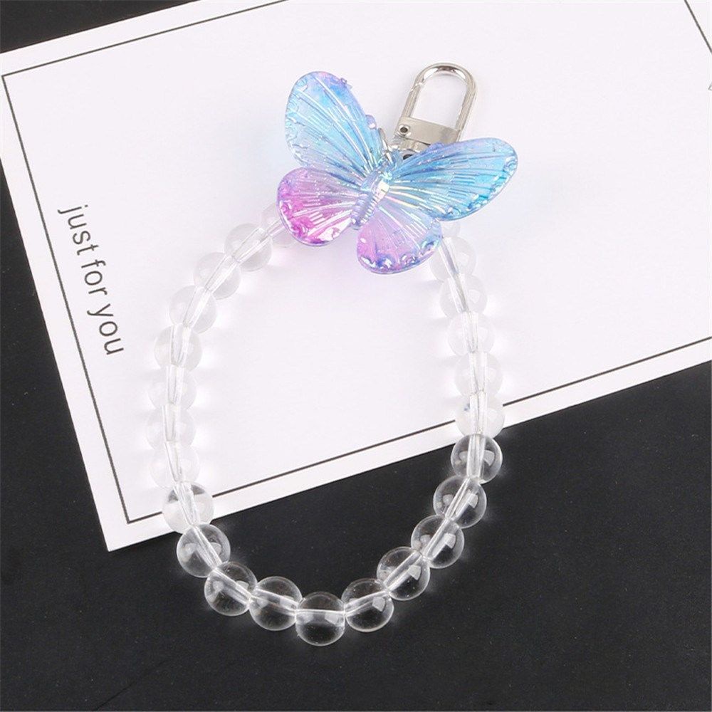 Móc khóa hình bướm bằng kim loại nhiều màu lựa chọn thời trang cho nữ