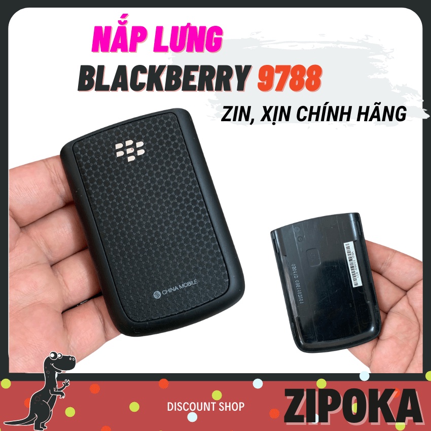 Blackberry 9700, 9788 đẹp zin hiếm dùng rất chất lượng không như nắp lưng linh kiện vân vải nắp rất đẹp - ZIPOKA