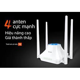Bộ phát WiFi Tenda F6 4 anten hàng chính hãng bảo hành 2 năm