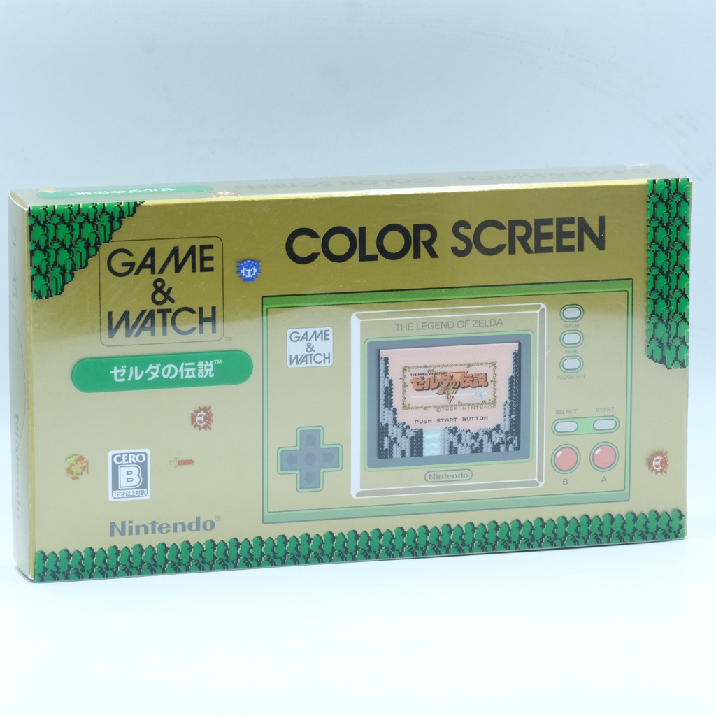 Máy chơi game Nintendo Mario / Zelda Game &amp; Watch Color Screen màn hình màu Chính hãng Super Mario Bros Legend Nhật Bản