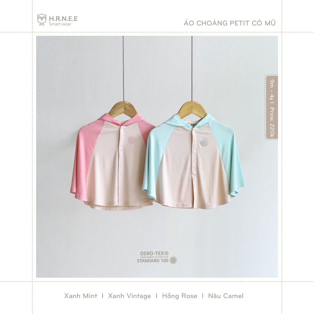 ÁO CHOÀNG CÓ MŨ #HRNEE 2022 NEW 🌞