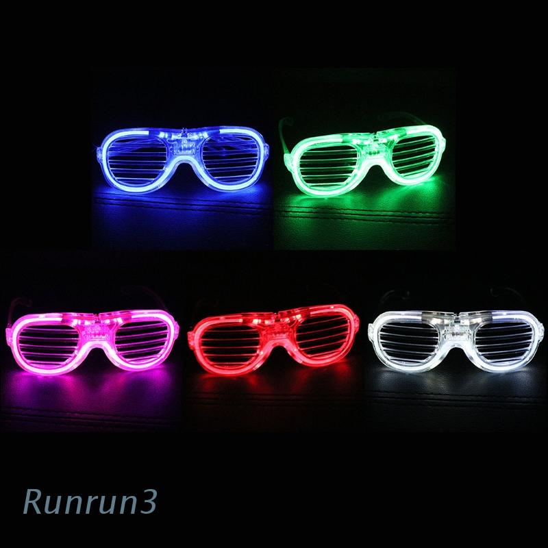 RUNNY LED Flashing Head Toys Glowing Glasses Play in the Dark Shiny Kids Night Toys
