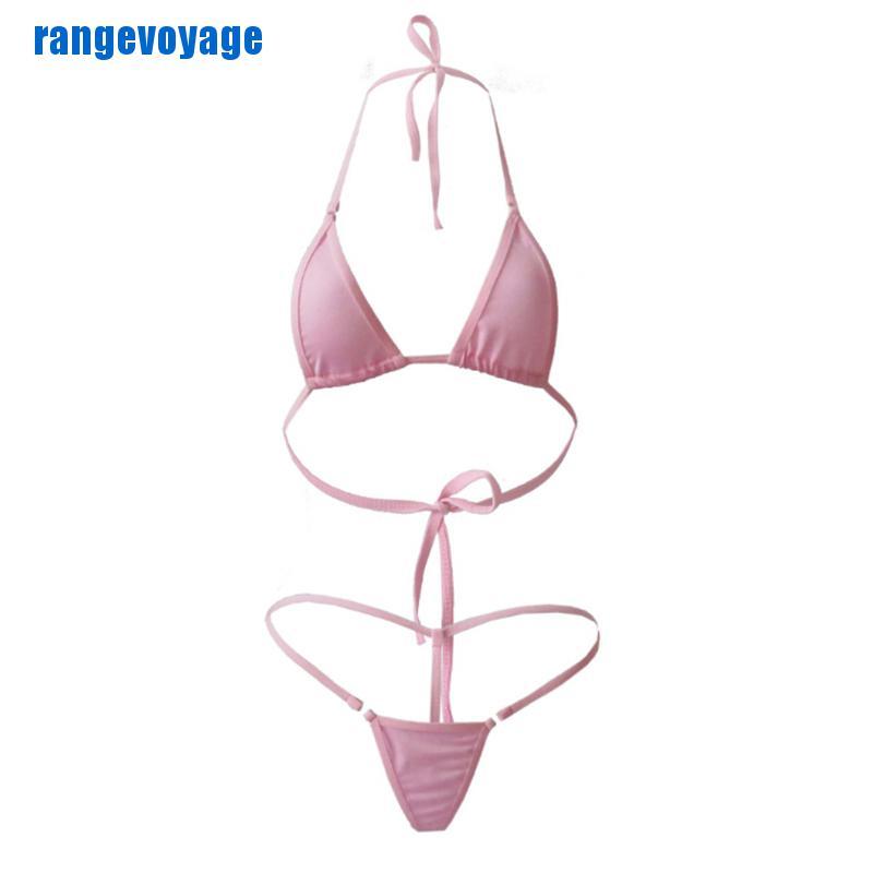 VN (Range11) Bikini Dây Siêu Nhỏ Phong Cách Brazil Gợi Cảm Cho Nữ