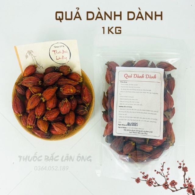 Quả Dành Dành 1kg (Chi Tử)