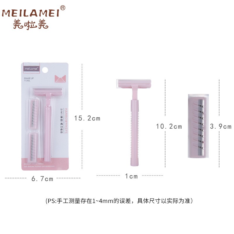 Bộ dao cạo lông,dao cạo lông cơ thể cao cấp lameila an toàn cho nữ