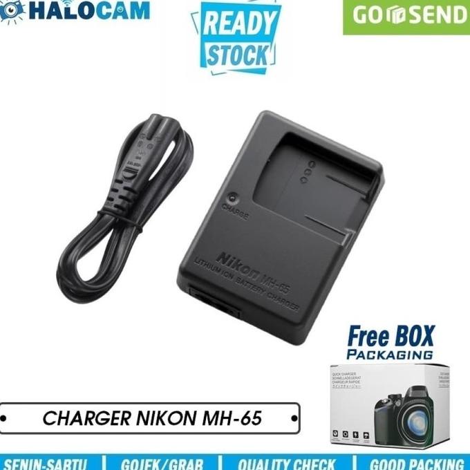 Bộ Sạc Chuyên Dụng Cho Máy Ảnh Nikon MH-65 EN-EL12 (W100/AW110 / AW120 / AW130 / W300 / S9900