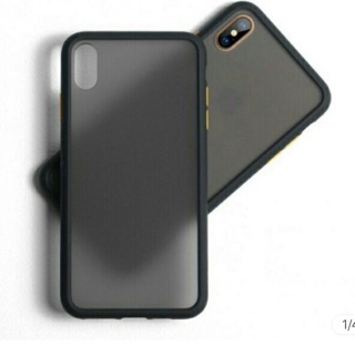 Ốp lưng nhám viền màu chống sốc chống vân tay cho iPhone XR 6.1 chính hãng OU CASE