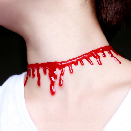 (Hàng Có Sẵn) Vòng Cổ Choker Phong Cách Halloween Cá Tính